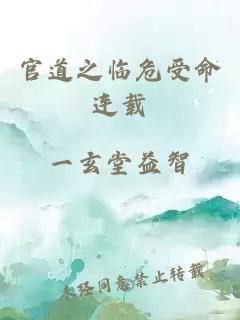 官道之临危受命连载