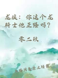 龙族：你这个龙骑士他正经吗？