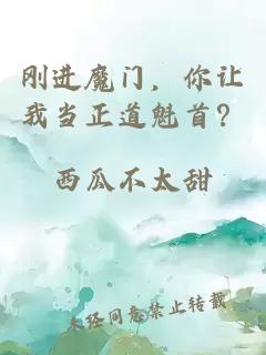 刚进魔门，你让我当正道魁首？